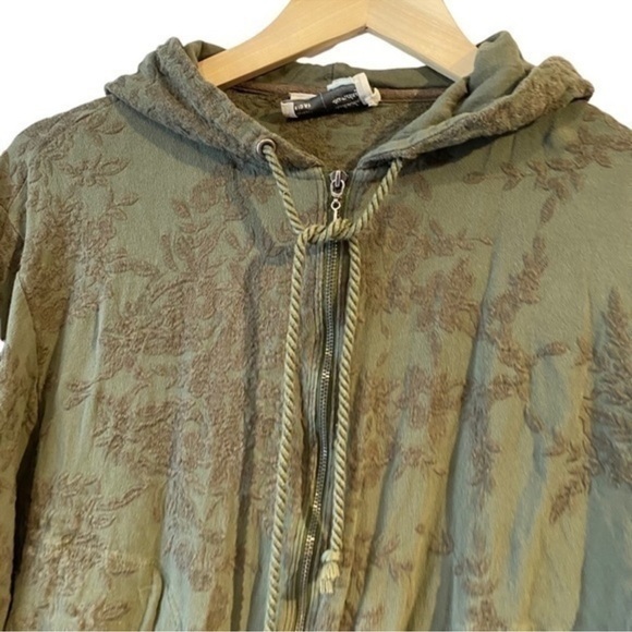 Anthropologie Saturday Sunday Embroidered Zip Up Hoodie - Picture 7 of 16